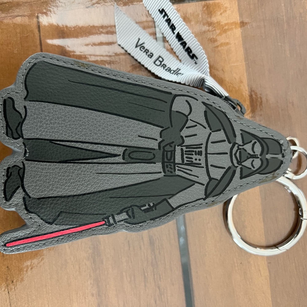 Vera Bradley Darry Vader keychain